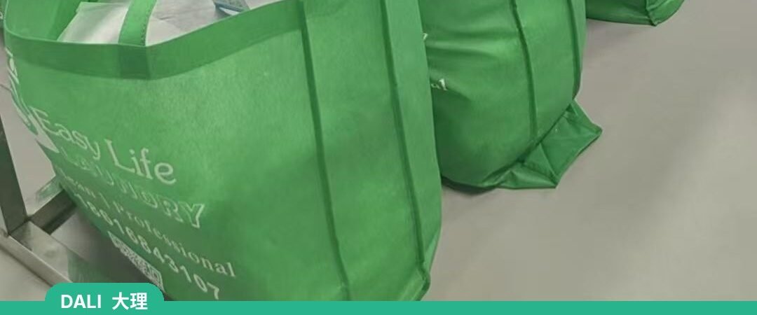 Packed Easy Life Laundry bags ready for delivery, Dali