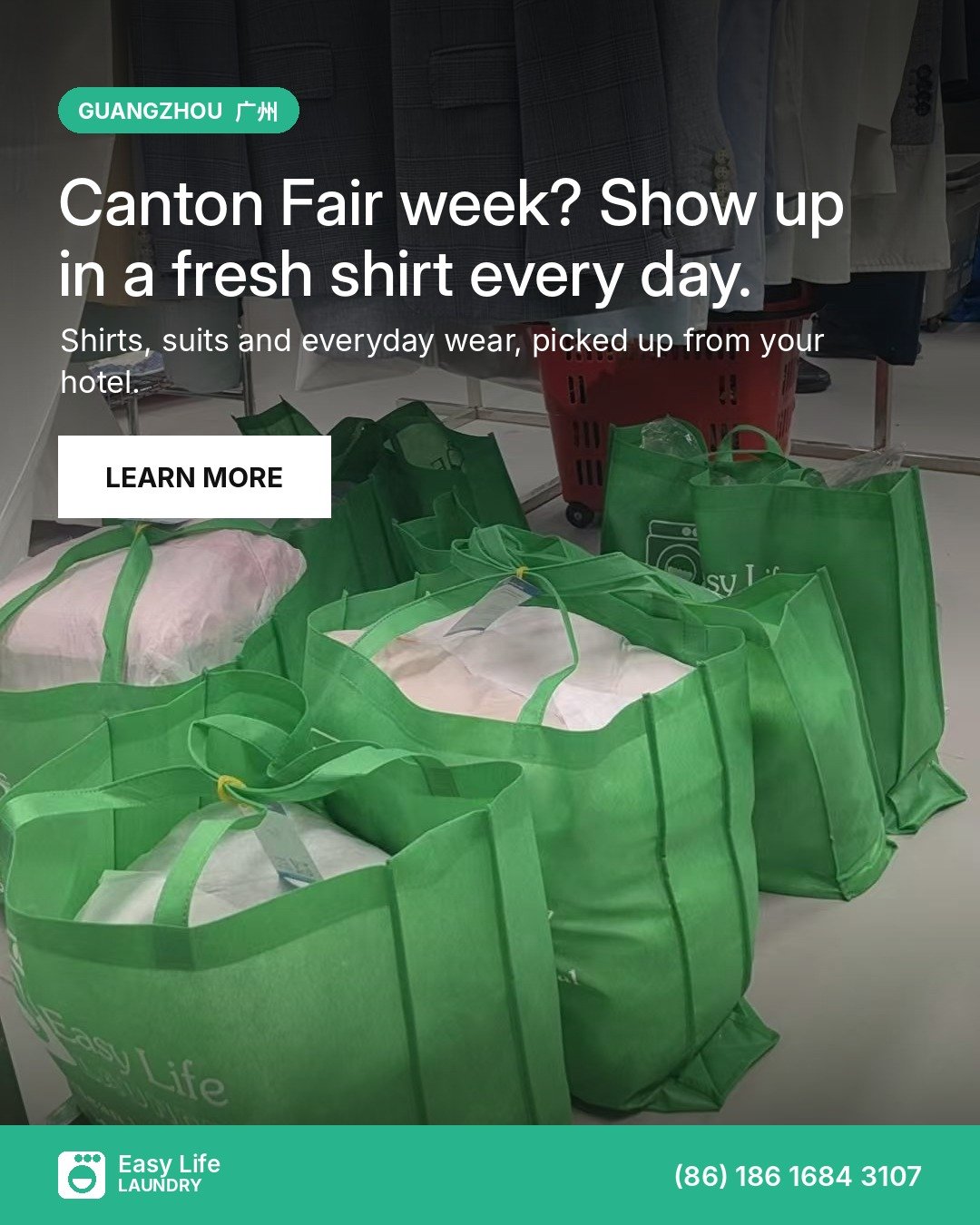 Canton Fair Week? Show Up in a Fresh Shirt Every Day