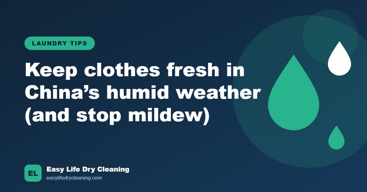 How to Keep Clothes Fresh in China’s Humid Weather (and Stop Mildew)